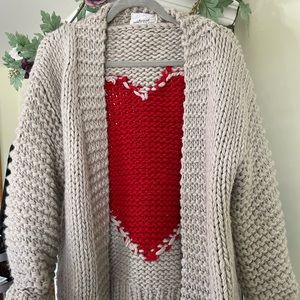 Chic wish - heart sweater